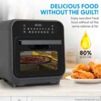 Baridi 12-IN-1 Air Fryer Steam Oven