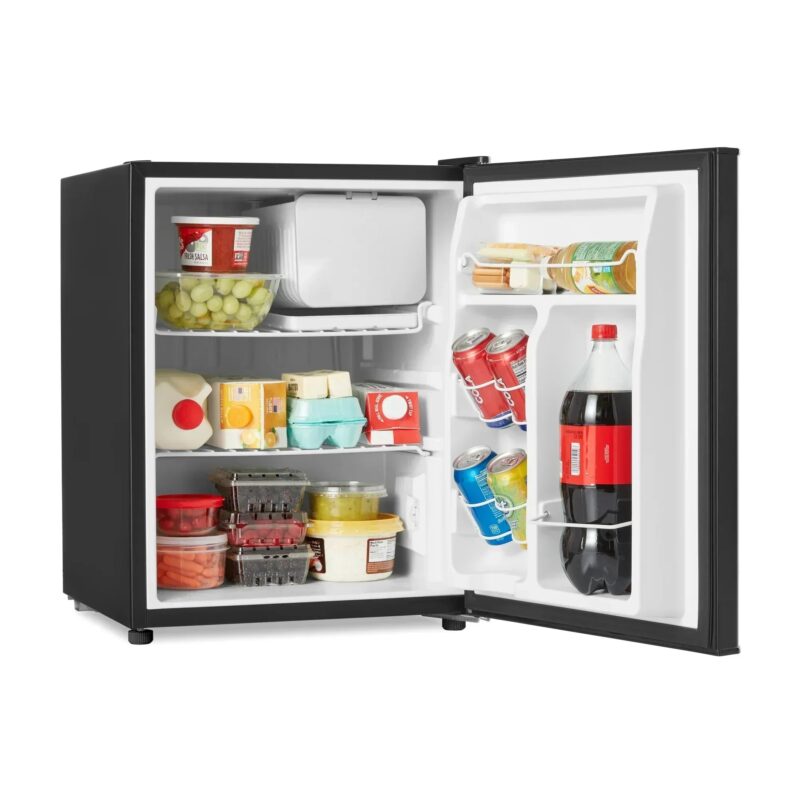 Mini Fridge, Black, Estar, New, Width 19.13