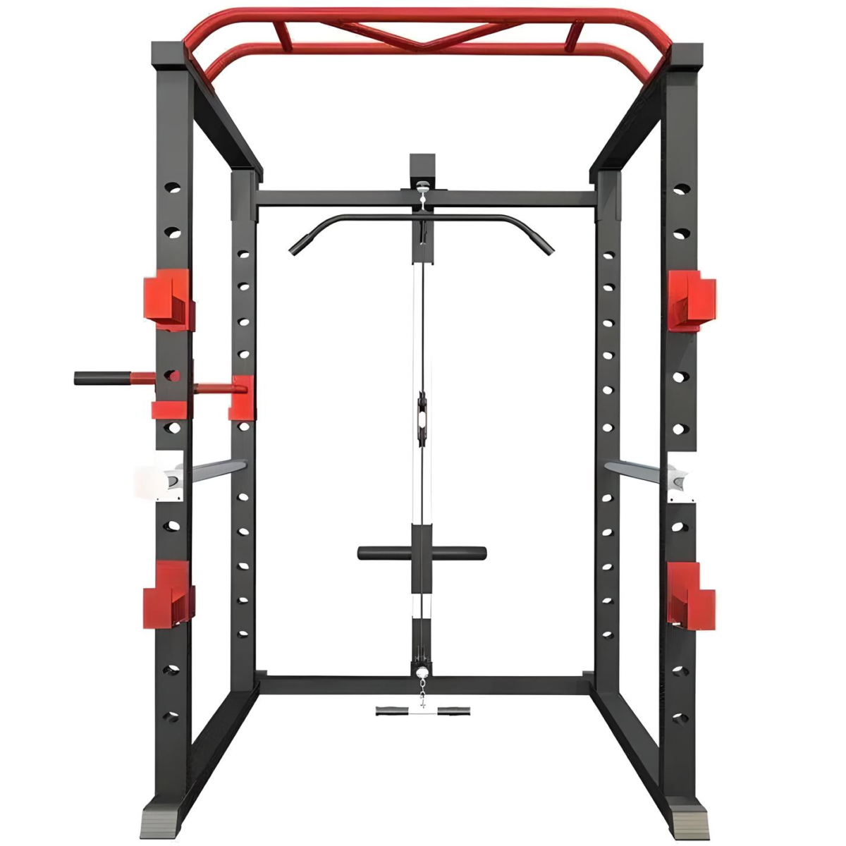 150kg Bumper Plates + Power Multi Cage + Olympic Barbell 6ft or 7ft