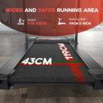 Commercial Treadmill, Speed 1-16KM/H, 0-15% Auto Incline